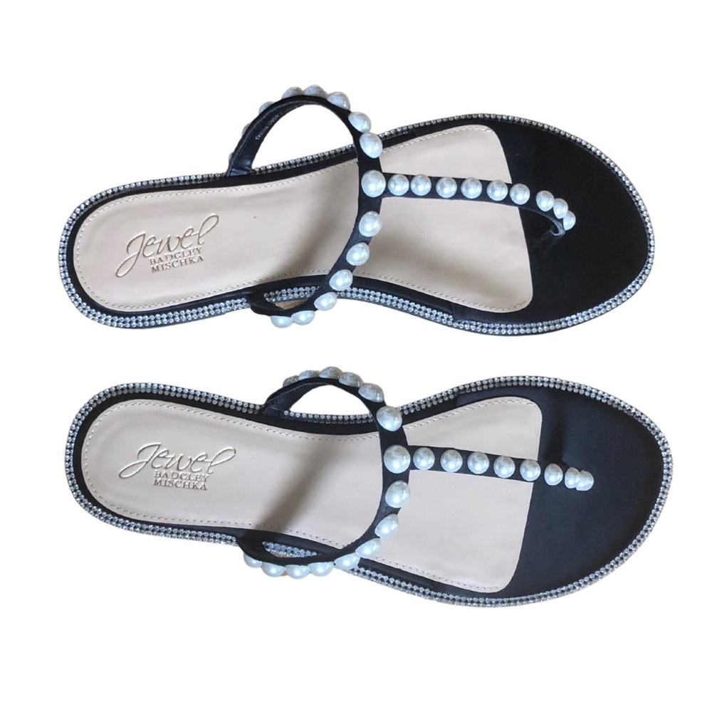 Jewel Badgley Mischka | Grant Sandals (NWT)